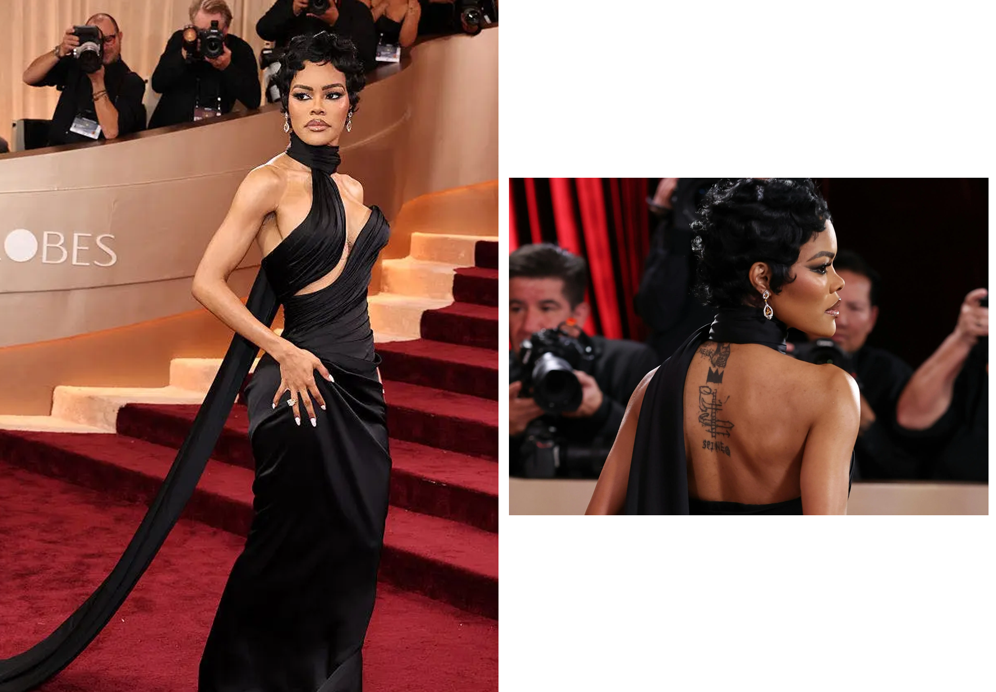 Gilded Reinvention: Teyana Taylor's Historic Golden Globes Triumph | ge ...